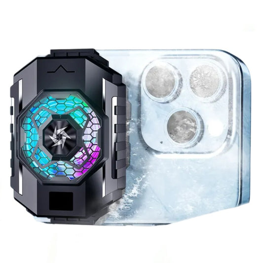 SL-31 Mobile Phone Cooling Fan | Magnetic Semiconductor Gaming Cooler | Ultra-Quiet RGB Phone Radiator for Android & iPhone