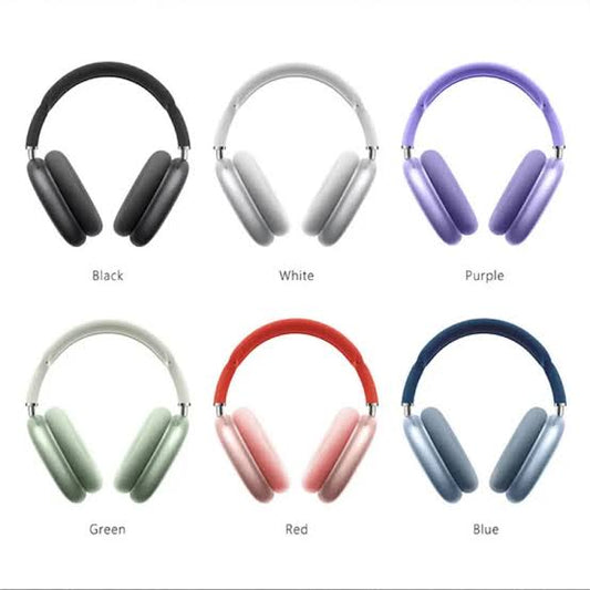 AirPods Max Wireless Bluetooth Headphones | Premium Over-Ear Headset | Hi-Fi Stereo Sound & Noise Reduction (Compatible Version)