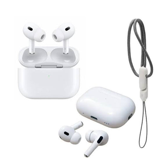 AirPods Pro 2 Wireless Earbuds | Bluetooth 5.3 TWS Earphones | Premium Sound & ENC Mic (Compatible Version)