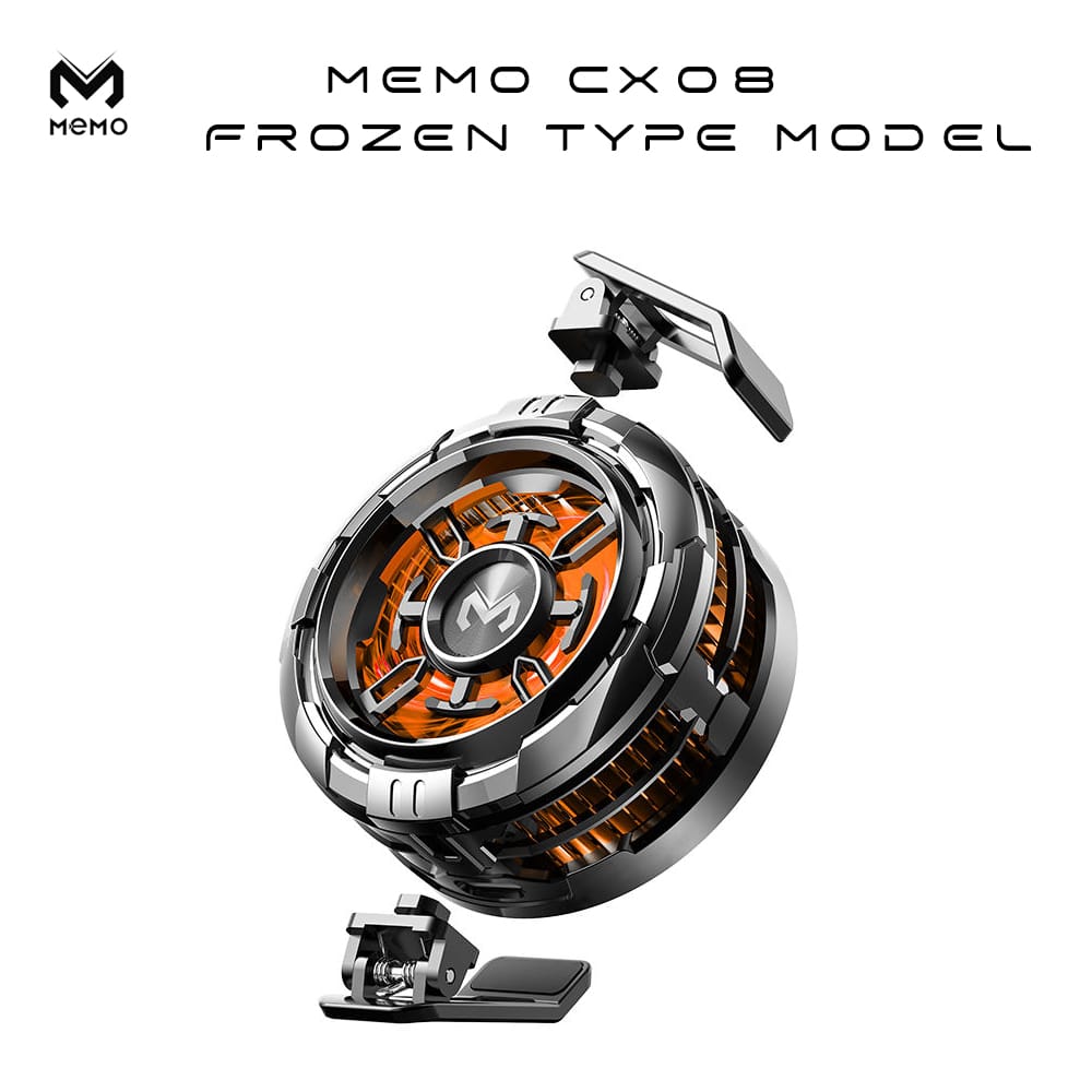 MEMO CX08 Mobile Phone Cooling Fan | Magnetic Semiconductor Cooler | Ultra-Fast Cooling | Silent Gaming Radiator | Android & iPhone Compatible
