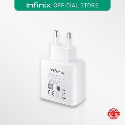 Original Infinix 33W Fast Charger Adapter | Type-C Super Fast Charging Wall Charger | Safe & Efficient USB-C Power Adapter