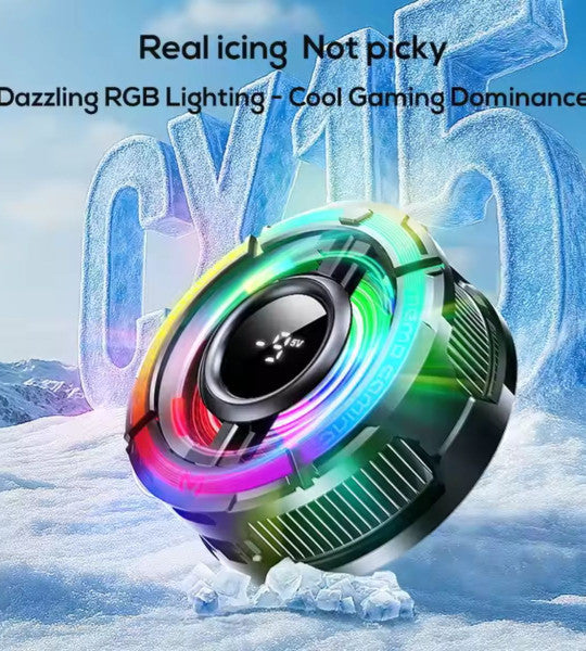 MEMO CX17 Mobile Phone Cooling Fan | Magnetic Semiconductor Cooler | Ultra-Fast Cooling | Ultra-Quiet | Gaming Radiator for Android & iPhone